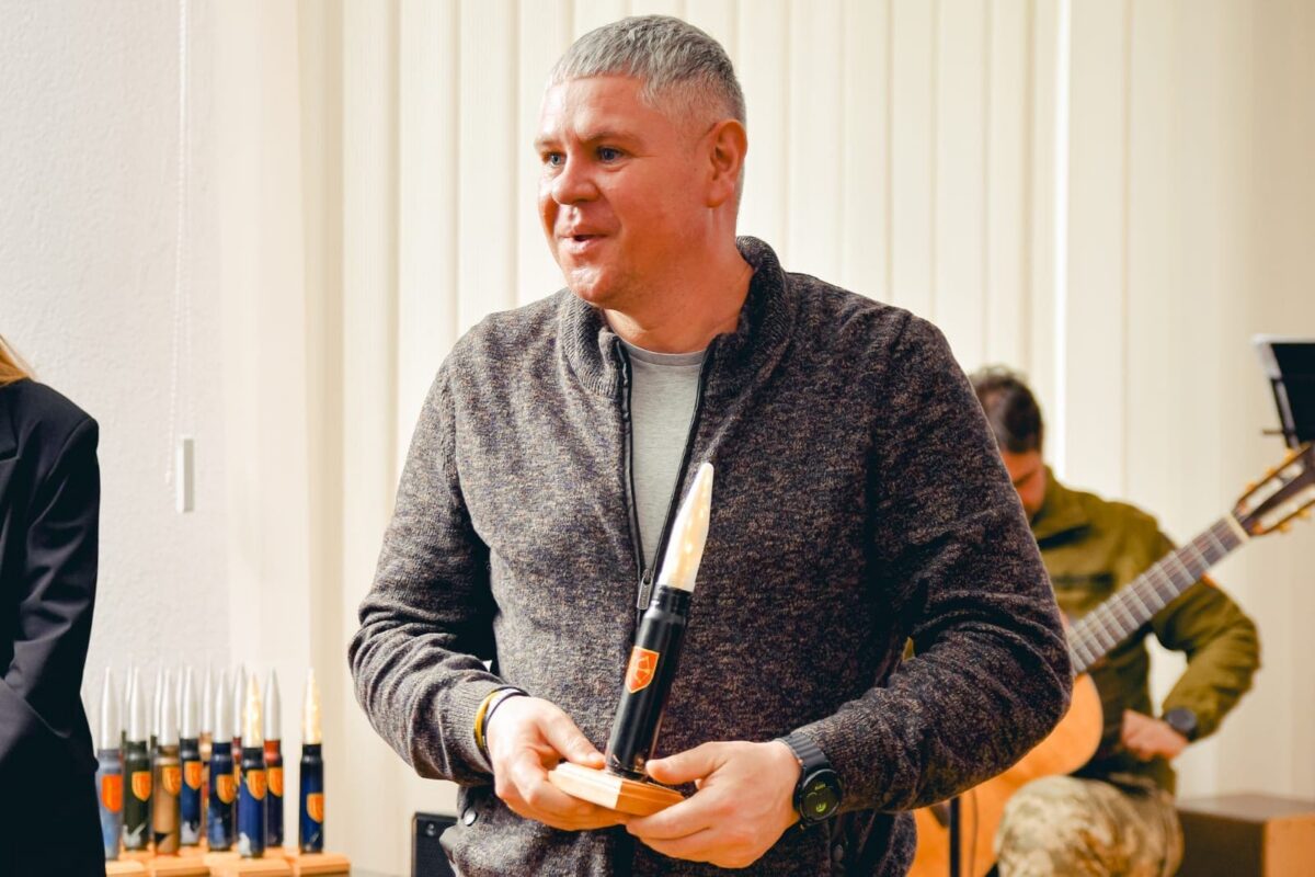 Ярослав Мельник на заході до третьої річниці 1020 ЗРАП