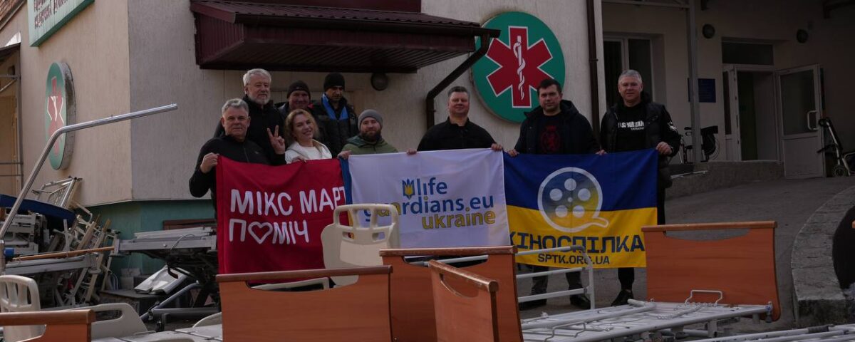 Кіноспілка передала 70 ліжок лікарні на Чернігівщині